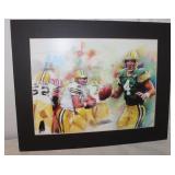New Brett Favre 2005 Haiyan Print: 19.75x15.75"