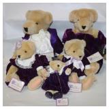 5 VanderBear Plush Family: