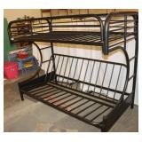 Metal Bunk Bed, 78"x42"x65"