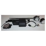 Windshield Wiper Motor & Arm, 2 LED Fog Lights &