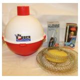 The Big Bobber Cooler, Coleman Fish Pen &