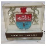 Old Milwaukee Beer Clock, Works