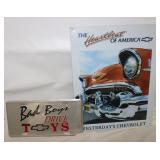 12.5"x16" Heartbeat of America Chevy Sign &