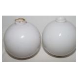 2 White Lightening Balls