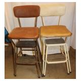 2 Costco Step Stool Chairs, 23.5" Seat Height