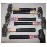 6 New 3lb Sledge Hammers