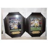 2 Brett Favre Framed Prints: 14.5"x17.5"