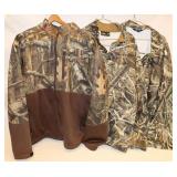 3 Hunting Camo Pullovers/ Jackets: