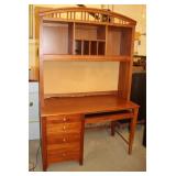 2 piece Wooden Lighted Desk, Works;