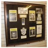 Framed Theatre Production Papers, Some Signed;
