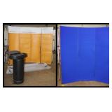 2 Display Stand Trade Show Backdrops/Booths;