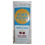 High Noon Sun Sips Metal Sign, 7.5"x20.5"