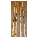 2 Pairs of Skis: Slalom 200 & 244 Mid;