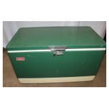 Vintage Coleman Locking Cooler, 28"x15.5"x16"
