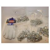 New Pair of lined Goatskin Gloves & 60