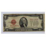 1928G $2.00 Red seal note RARE