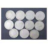 11 different V nickels