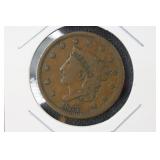 1837 large cent