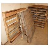 12 Pallets: 9) 40x41.5", 1) 42x41.5", 1) 40x40.5",