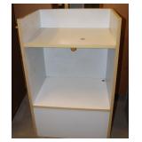 Wooden 2 Tier Shelf, 24"x18.25"x38"