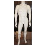 Male Full Body Mannequin w/ Extra Arm