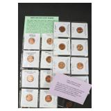 1909 Cent, Uncirculated Lincoln Cents &