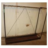 Metal Vertical Material Rack, 66"x20"x60"