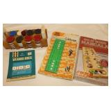 Vintage Games: Mancala, Cribbage, Dice &