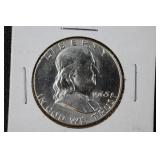 1963 PROOF FRANKLIN HALF
