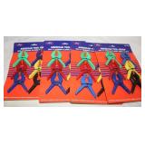 4) New 6 pc. 3" Spring Clamps