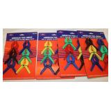 4) New 6 pc. 3" Spring Clamps