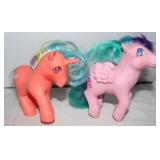 2 Vintage 1985 Twinkle Eyed My Little Ponies: