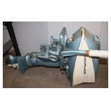 Evinrude Fishermen Tiller Boat Motor, untested