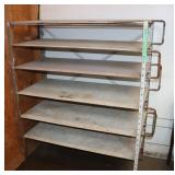 6 Tier Heavy Metal Shelf, 48.5"x22.5"x60"