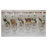 2 New Sets of 3 NFL Pilsner Glasses: