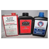 3) 1 Lb. Bottles Black Rifle Powder: