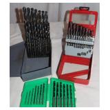 3 Drill Bit Sets: Craftsman 21pc, Hout 29 pc, &