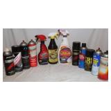 Garage Sprays and Lubricants: Oils, Cleaners,