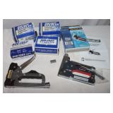 Duo-Fast & KingCraft Hand Stapler w/ Staples
