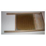 Vintage National Washboard Co. Brass Washboard;