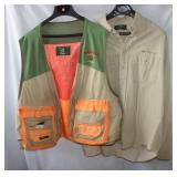 Orvis Vest  XL Flannel