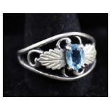 Sterling 9.5 Size Silver Ring 6.25 Grams