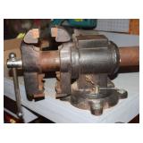 5' Swivel Adjustable Rotating Vise/ Pipe Vise