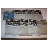 10 Bandsaw Blades New: 9  80' Craftsman, 1) 64.5'