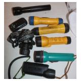 6 Flashlights; All Work