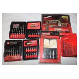 Craftsman Drill Bits & sets, new Screw-Removers, &
