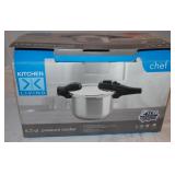 New Kitchen Living 6.3 Qt. Pressure Cooker