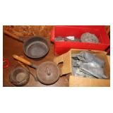 Lead and Lead melting Pots