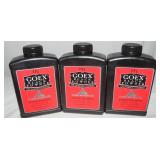 3) 1lb Goex FFg Black Powder