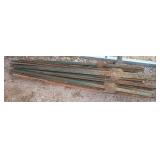 20 Metal T Posts 72' Long